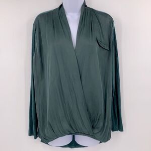 Dolan Emerald Green Top Sz M